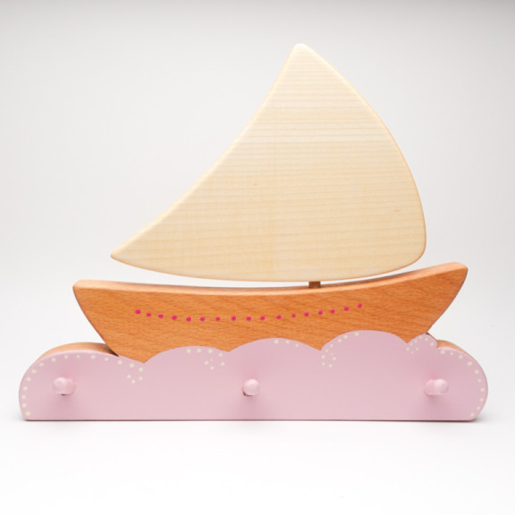 Sailboat coat hanger
