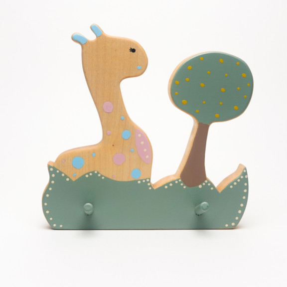 Giraffe coat hanger