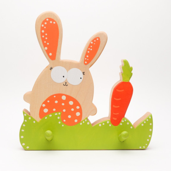 Rabbit coat hanger
