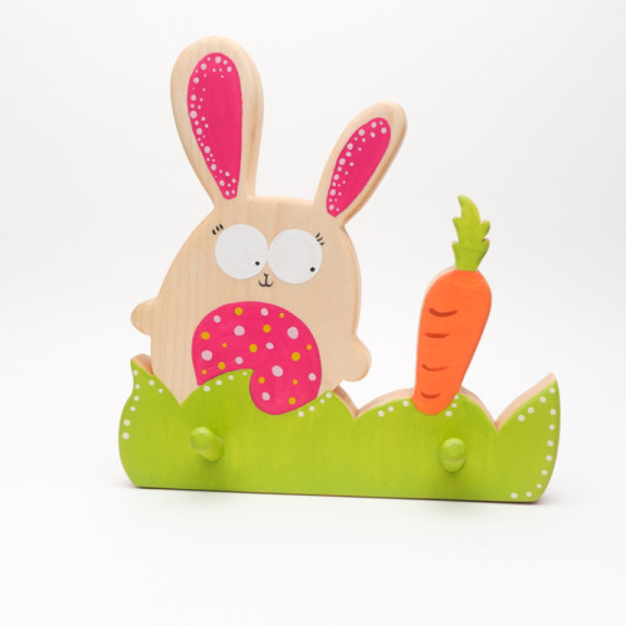 Rabbit coat hanger